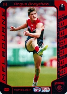 2016 Melbourne Demons AFL TeamCoach Card - Angus Brayshaw - Picture 1 of 3