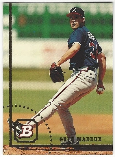 1994 BOWMAN BASEBALL #245 GREG MADDUX - NEAR MINT+ - Image 1 of 1