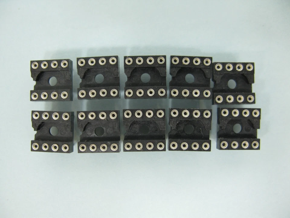 **LOTE DE 10** Nuevo T&B 508-AG12D-ES TYCO # 1-1437535-9 Máquina Pin I.C. Enchufe  Foto 1 de 4