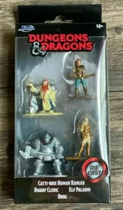Jada Dungeons & Dragons Catti-Brie Human Ranger Dwarf Cleric 4 Figuren Die Cast - Bild 1 von 3