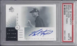 2001 sp Authentic BRAD FAXON sign of the times - Picture 1 of 1