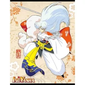 Neu weiche Sesshomaru Plüschtier Geschenk Vliesdecke Inuyasha Anime Manga Dämon - Bild 1 von 3