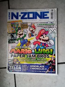 N-Zone- Nintendo - Zeitschrift /Magazin Heft 1/2016 (Nr. 225) - Bild 1 von 1