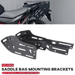 Luggage Rack Side Saddle Bags Mounting Bracket Holder For HONDA CB750 Hornet 750 - Picture 1 of 20