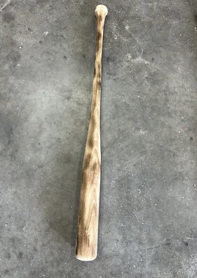 1-GAME READY-CUPPED-Flamed Wood Baseball Bats (FREE SHIPPING!