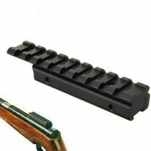 11mm to 20mm Dovetail Extend Adapter Weaver Rail Adapter For Rifle Scope Mount - Picture 1 of 5
