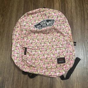 Vans Off The Wall Nintendo Princess Peach Super Mario Backpack - Picture 1 of 5