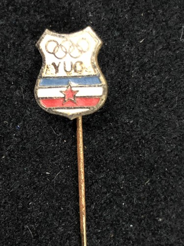 Judo-Olympia-Pin 1984 in Los Angeles LA Rot Piktogramm