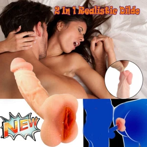 Penis Sleeve Adult Realistic Vagina Pocket Pussy Male Masturbator Men-Sex-Toy - Picture 1 of 11