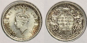 British India 1944 1/4 Rupee P290296 combine shipping - Picture 1 of 3
