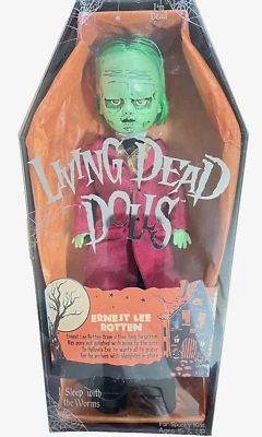 Rare Collectible Living Dead Ernest Lee Rotten Litilrott Series Mezco Toyz NIB - Image 1 of 4