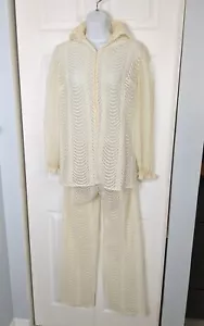 Vtg 1960's Cole of California 2-Piece Sheer Cover Up Beachwear Pants & Top RARE - Picture 1 of 23