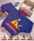 Babies/toddlers~boys~sweater~sailor Toy~boat Motif~  Knitting Pattern~(s25)