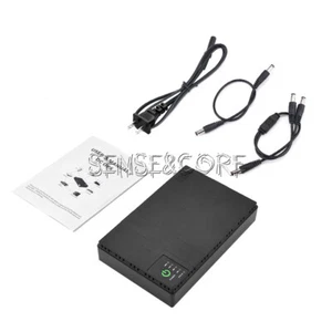 Portable UPS 5V/9V/12V Uninterruptible Power Supply Battery Backup 10400mAh USA - Picture 1 of 10
