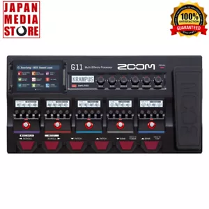 ZOOM G11 Guitar Multi-Effects Pedals Processor 100% Genuine Free Shipping - Picture 1 of 9