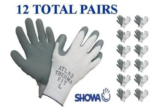 Showa 451 Atlas Therma Fit Insulated Winter Work Glove -12 PAIR- Choose MD,LG,XL - Picture 1 of 1