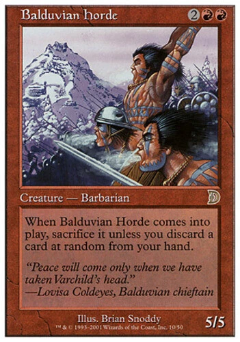 4x Balduvian Horde ~ Lightly Played Deckmasters MTG Magic x4 4 UltimateMTG Plays - Image 1 of 1
