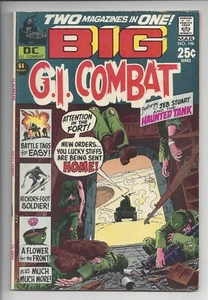 GI Combat #146 F+ (7,0) 1971 - Tamaño gigante 48 páginas Kubert Lucky Stiff cubierta - Imagen 1 de 2