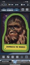Topps Star Wars Digital Card Trader Chewbacca 1977 Series 1 Sticker Award