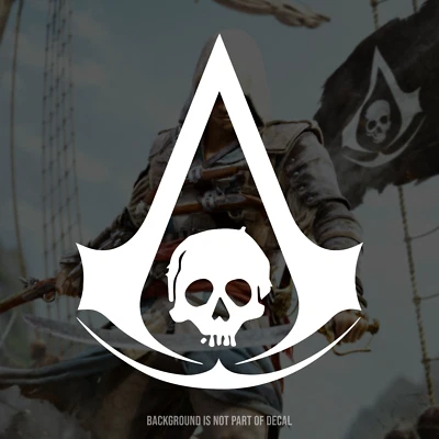 Assassin's Creed IV: Black Flag Vinyl Decal Sticker - Image 1 of 3