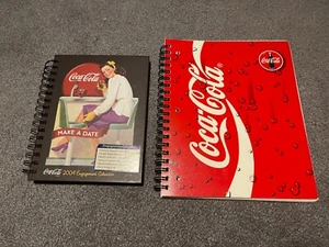 NEW Coca-Cola 2004 Engagement Calendar & New Coke Spiral notebook  - Picture 1 of 8