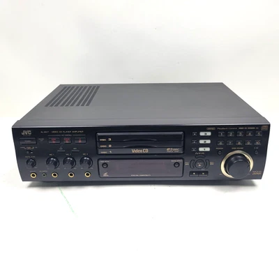 JVC XL-MV7BK 3 диска караоке видео VCD CD-плеер на запчасти или ремонт - Изображение 1 из 4