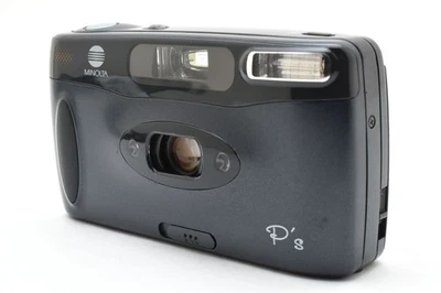 [N MINT] Minolta P's Black Panorama Point & Shoot 35mm Compact Film Camera JAPAN - Image 1 of 4