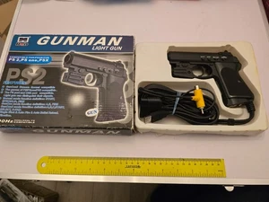 SONY PLAYSTATION 1 2 PS1 PS2 LIGHT GUN PISTOL CONTROLLER G-Con Walther PPK Style - Picture 1 of 5