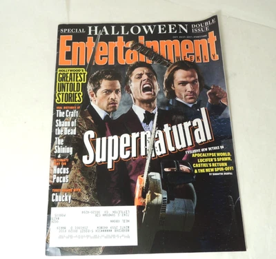 Entertainment Weekly Supernatural Halloween October 2017 #1487/1488 - Image 1 of 4