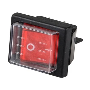 1 x 36 x 29 mm SPST Interruttore a bilanciere barca impermeabile 4 poli per Industri7664 - Foto 1 di 6