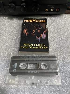 Firehouse – When I Look Into Your Eyes CASSETTE - Image 1 of 4