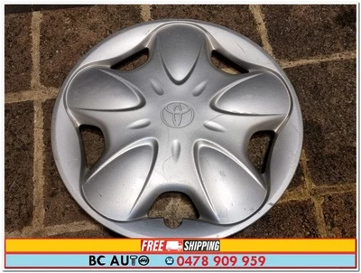 Tampa de roda Toyota Echo Hub Cap TeddyBear tipo 2002 2003 2004 2005 NCP10R - Imagem 1 de 2