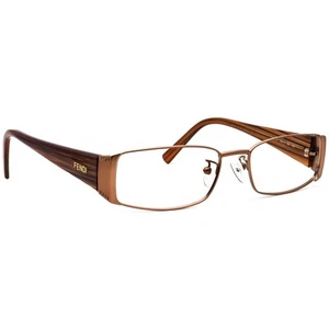 Fendi Damen Brille F607RI 250 Braun Rechteckig Gestell Italy 53[]17 135 - Bild 1 von 6