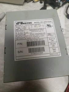 Bestec ATX-1523D 110W Power Supply FREE SHIP - Afbeelding 1 van 11