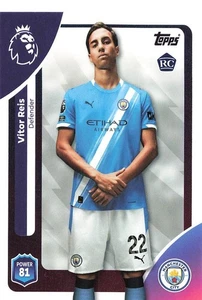 2025 Topps Premier League Base Manchester City Vitor Reis RC #185 - Picture 1 of 3