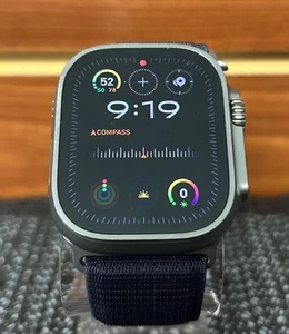Apple Watch Ultra 2 A2986 49mm Titanium BLUETOOTH ONLY LTE DEFECTIVE FOR PARTS - Photo 1 sur 13