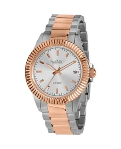 JACQUES LEMANS Women Quartz Casual Watch Classic Dress Silver color Dial Waterpr - Picture 1 of 3