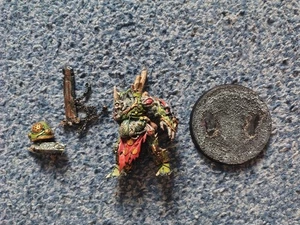 WARHAMMER 40k DAEMON PRINCE OF NURGLE PLASTIC/CAST COMPLETE PARTS GAMES WORKSHOP - Picture 1 of 12