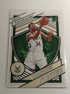 2020-21 Panini Donruss Giannis Antetokounmpo Complete Players #12 Bucks - Picture 1 of 2