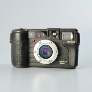 EXCELLENT Konica 現場監督 ( GENBAKANTOKU ) LENS 35 WB Point & Shoot Film - Picture 1 of 20