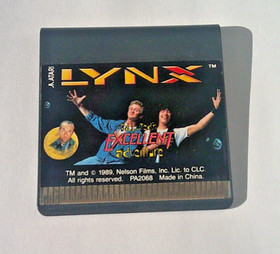 Atari Lynx Game Cartridge Bill & Teds Excellent Adventure Vintage Works