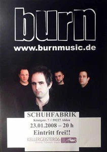 Burn - Konzert-Poster A2 gerollt - Picture 1 of 1