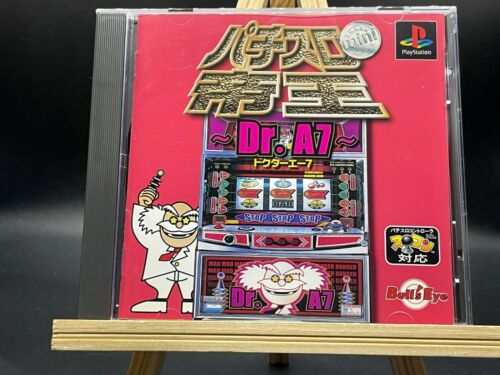 Pachi-Slot Teiou Mini: Dr. A7 w/spine (Sony Playstation 1,1999) from japan