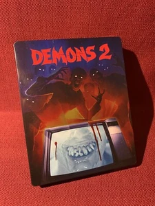 DEMONS 2 Blu-Ray + DVD Synapse Films STEELBOOK (Pics) SHIPS FREE - Picture 1 of 12