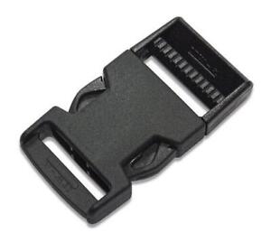 Side Release Clip Delrin Plastic 20mm, 25mm, 40mm or 50mm Black Fastener Buckle