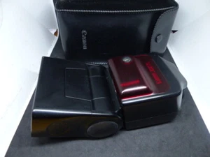 Canon 300TL TTL Flash for Canon T90 with Case, Mint Condition JAPAN - Picture 1 of 5