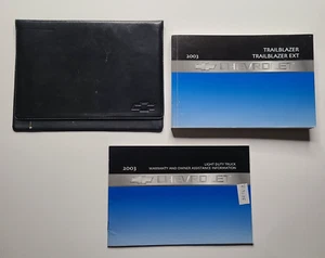 2003 Chevrolet TrailBlazer Trail Blazer EXT Owners Manual Book + Warranty & Case - Picture 1 of 19