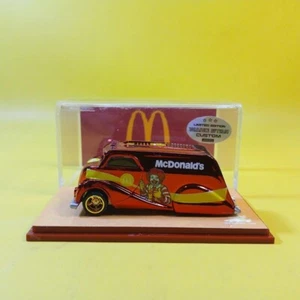Hot Wheels DECO DELIVERY Red CHROME McDonalds (WANGSTAR CUSTOM) M/M REAL RIDERS - Picture 1 of 15