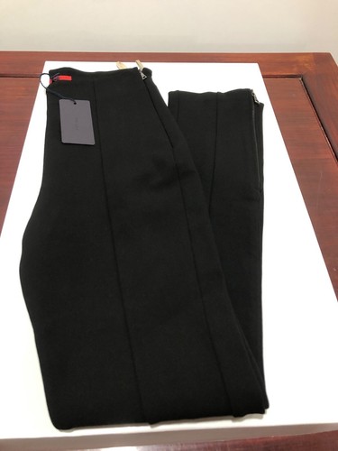 Pantalone nero elasticizzato Prada 132208 nuovo taglia small $1280