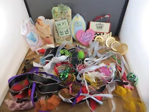 Gift Giving Wrapping Supplies Lot #1 Card Bow Ribbons Wedding Baby Birthday Love - Picture 1 of 9